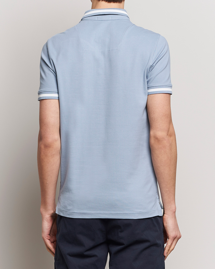 Homme | Polos | Aeronautica Militare | Tipped Polo Glacier Blue