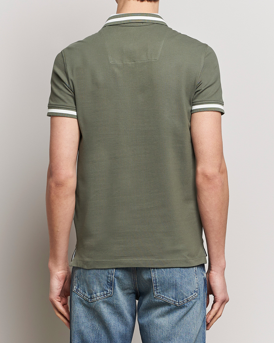 Homme | Polos | Aeronautica Militare | Tipped Polo Verde Green