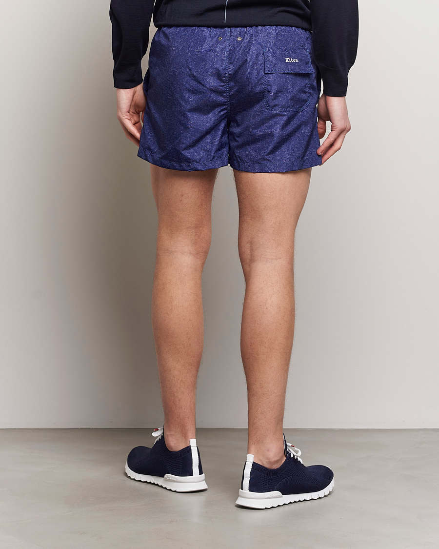Homme | Maillots De Bain | Kiton | Nylon Swim Shorts Navy