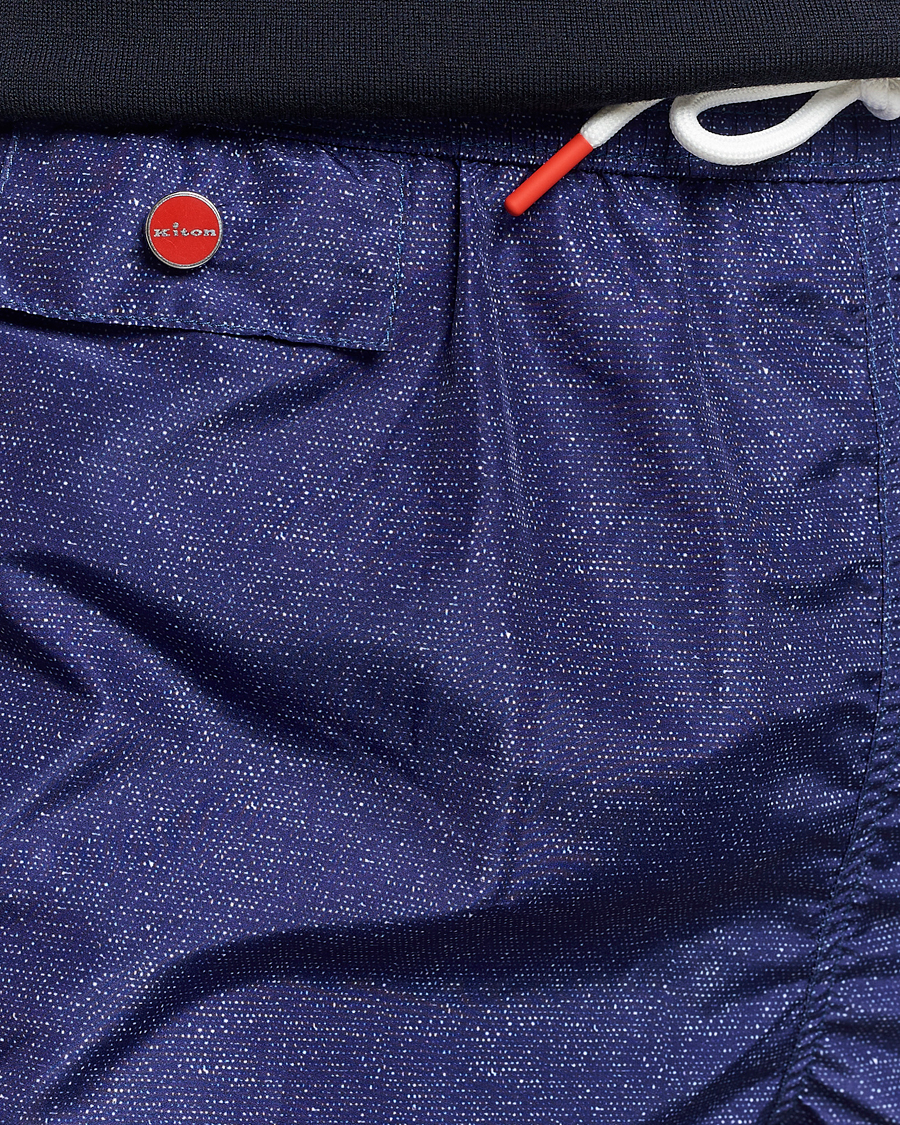 Homme | Maillots De Bain | Kiton | Nylon Swim Shorts Navy