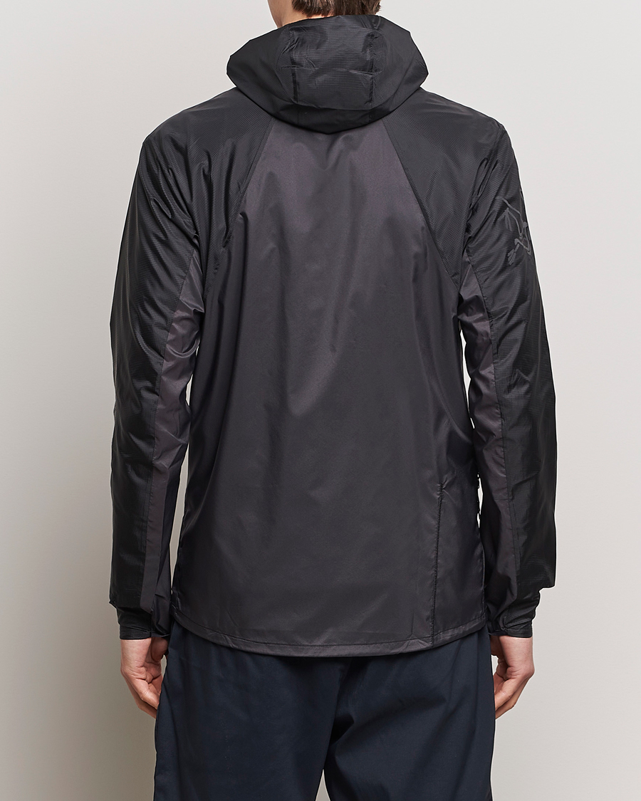Homme | Manteaux Et Vestes | Arc'teryx | Norvan Windshell Hooded Jacket Black/Graphite
