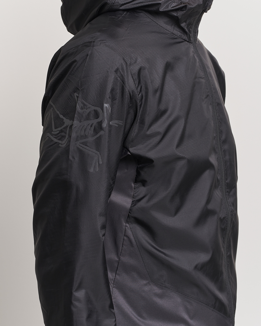 Homme | Manteaux Et Vestes | Arc'teryx | Norvan Windshell Hooded Jacket Black/Graphite