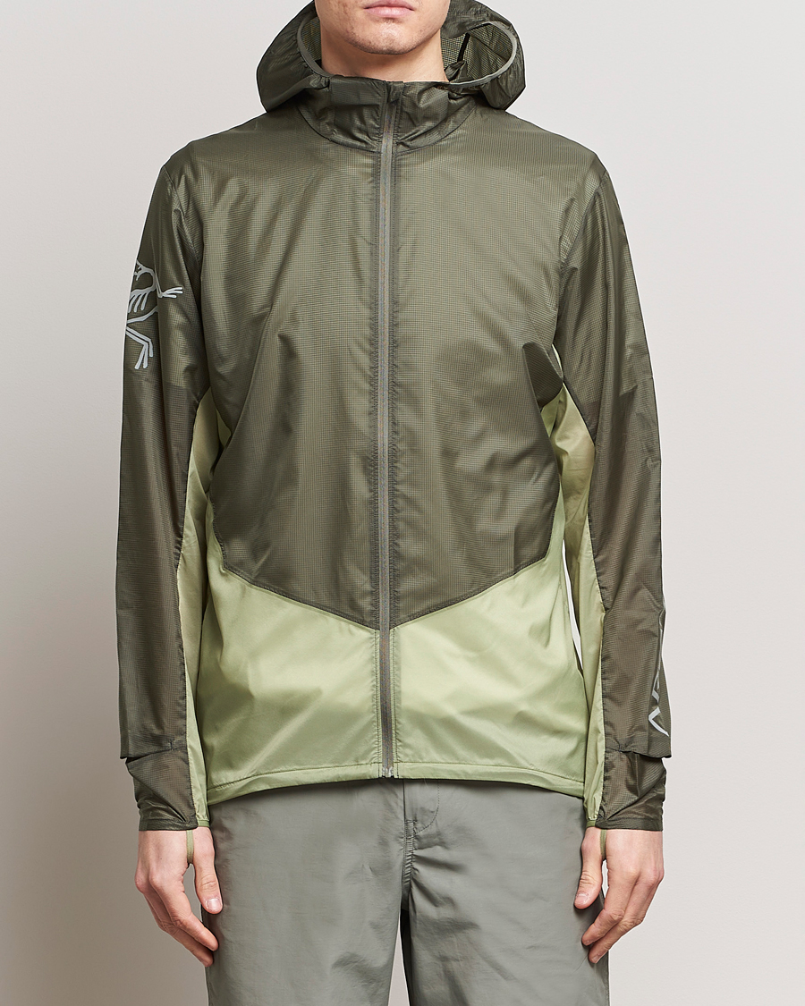 Homme | Manteaux Et Vestes | Arc'teryx | Norvan Windshell Hooded Jacket Forage/Chloris