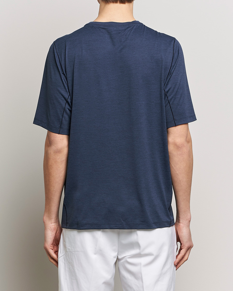 Homme | T-shirts | Arc'teryx | Cormac Bird Logo Crew Neck T-Shirt Black Sapphire