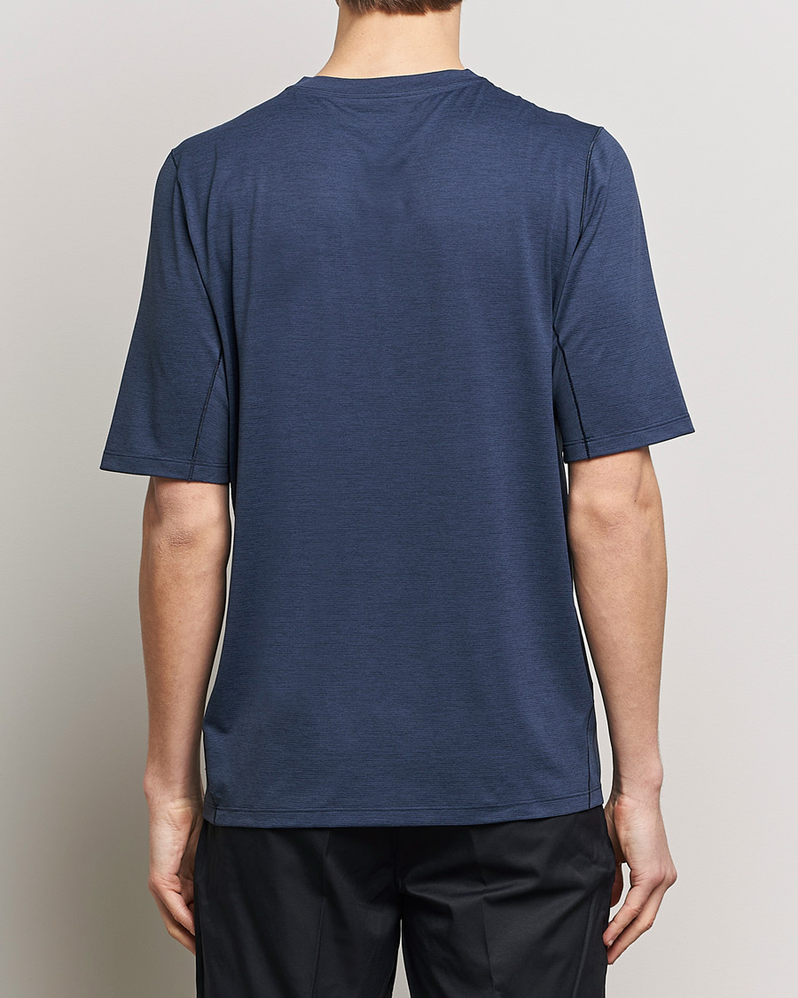 Homme | T-shirts | Arc'teryx | Cormac Crew Neck T-Shirt Black Sapphire Heather
