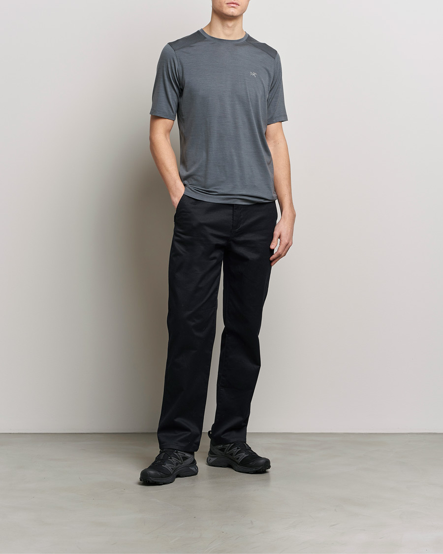 Homme | T-shirts | Arc'teryx | Ionia Merino Wool Crew Neck T-Shirt Cloud