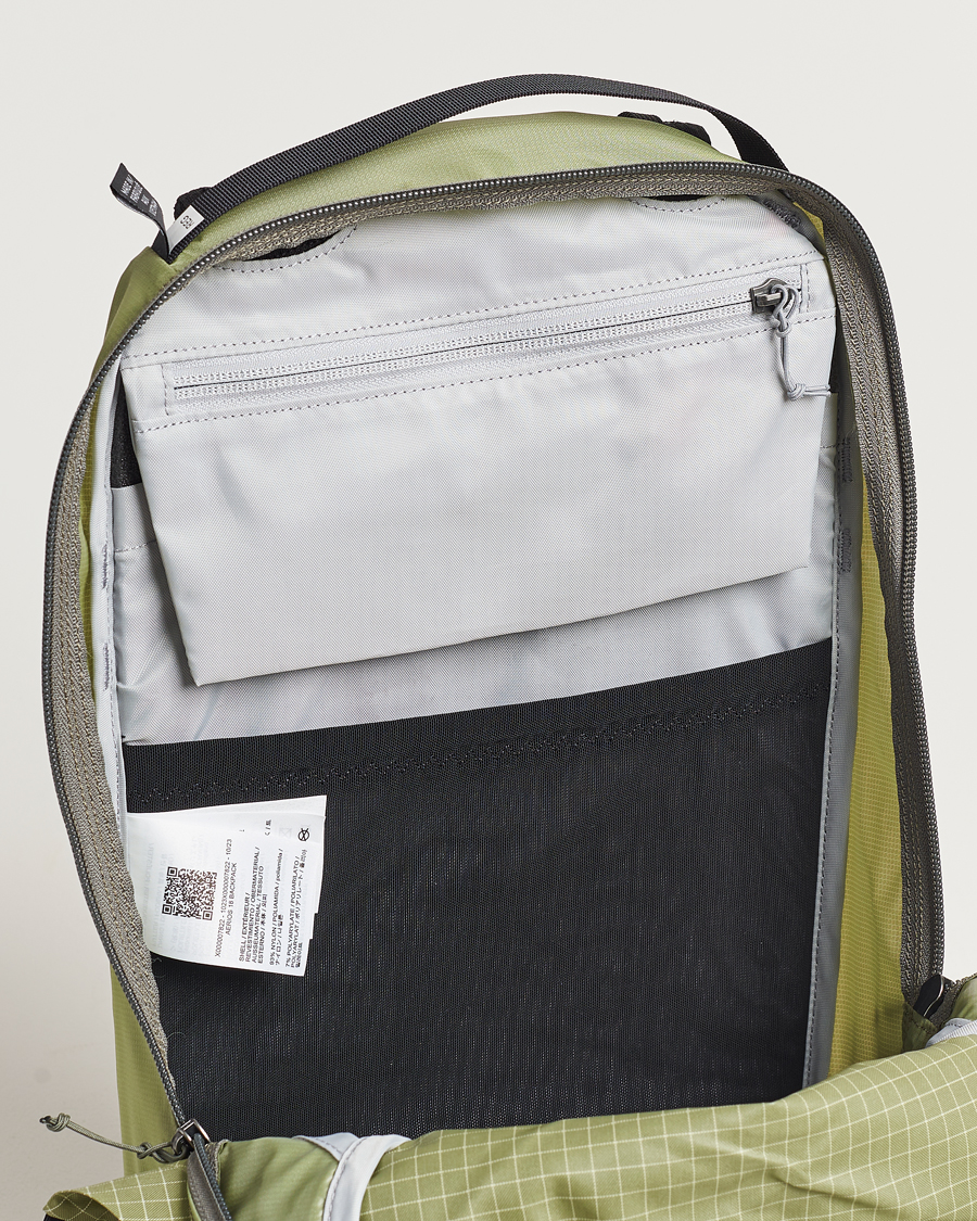 Homme | Arc'teryx Aerios 18L Backpack Chloris/Forage | Arc'teryx | Aerios 18L Backpack Chloris/Forage