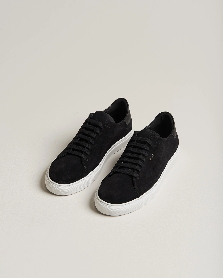 Homme | Chaussures En Daim | Axel Arigato | Clean 90 Sneaker Black Suede