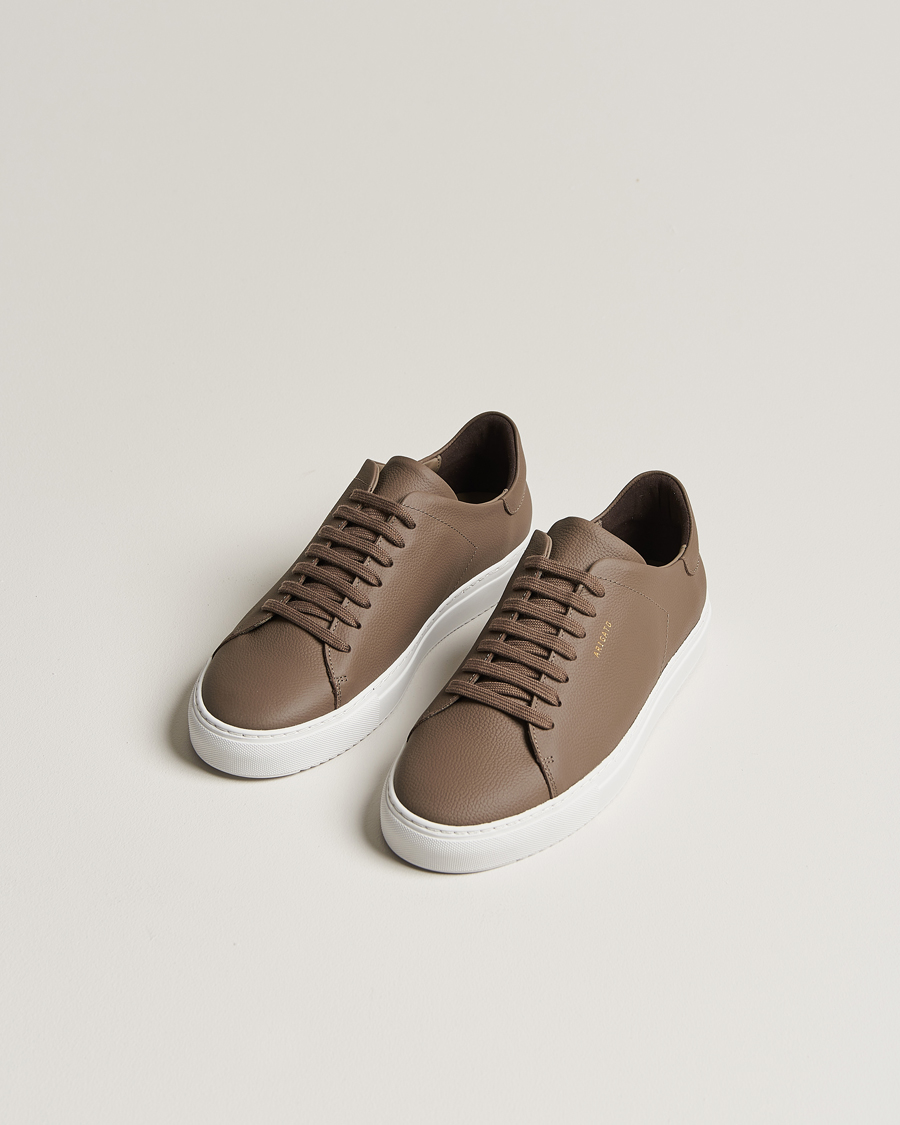 Homme |  | Axel Arigato | Clean 90 Sneaker Brown Grained Leather