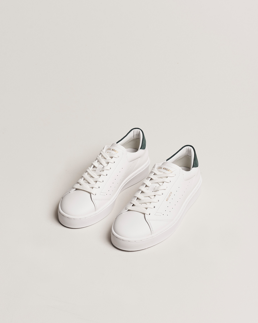 Homme | Axel Arigato Court Sneaker White/Green | Axel Arigato | Court Sneaker White/Green