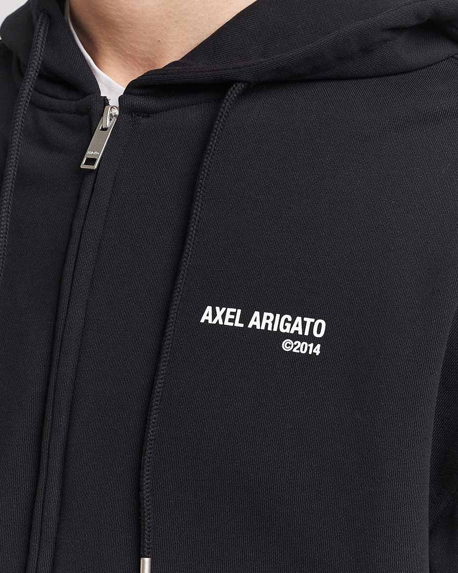 Homme | Pulls Et Tricots | Axel Arigato | Field Full Zip Hoodie Black