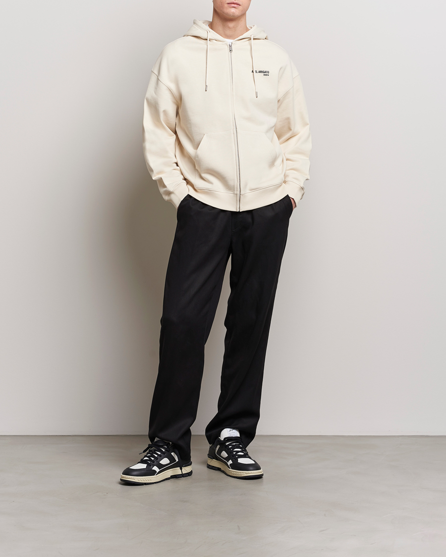 Homme | Pulls Et Tricots | Axel Arigato | Field Full Zip Hoodie Pale Beige