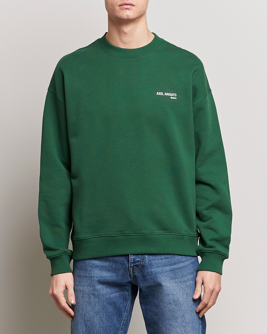 Homme | Soldes Vêtements | Axel Arigato | Spade Sweatshirt Dark Green