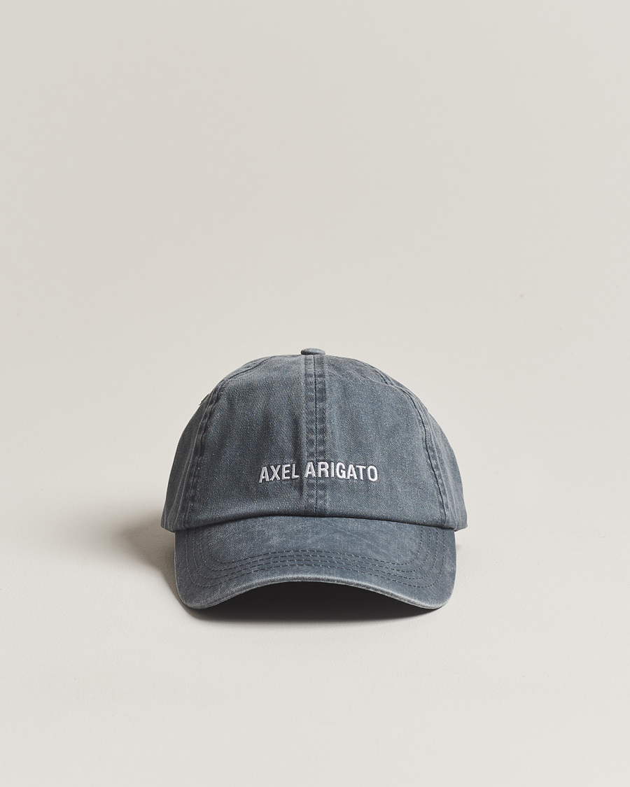 Homme | Axel Arigato AA Logo Cap Washed Grey | Axel Arigato | AA Logo Cap Washed Grey