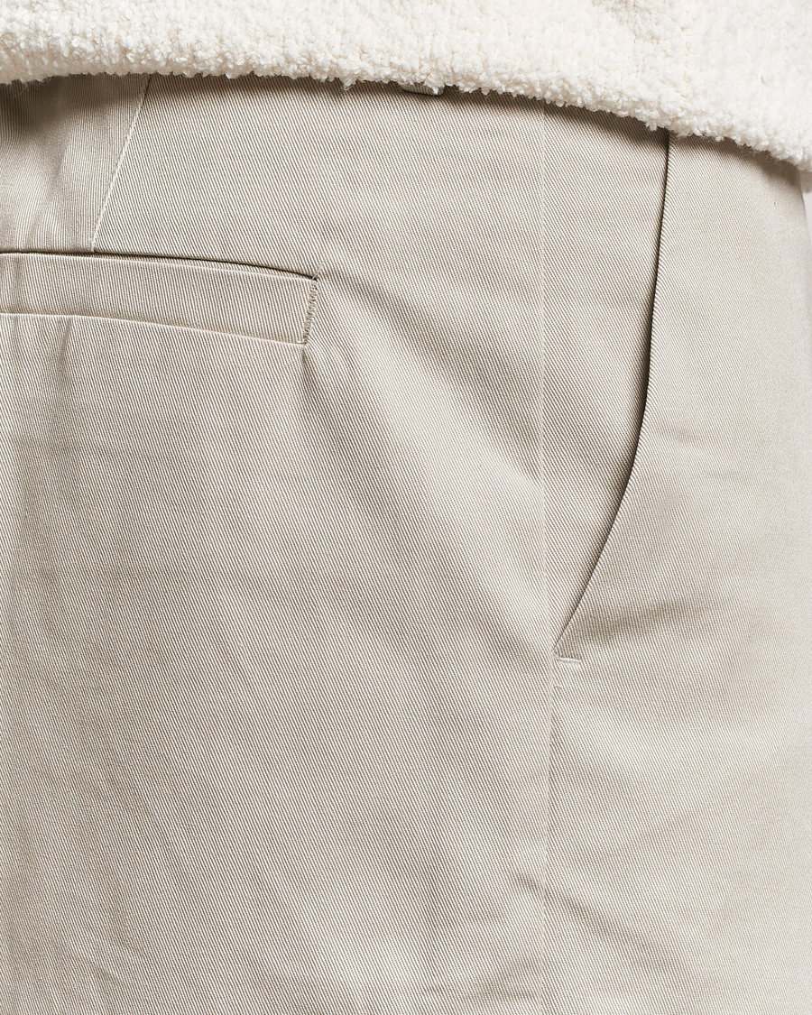 Homme | Pantalons | Axel Arigato | Serif Relaxed Fit Trousers Pale Beige