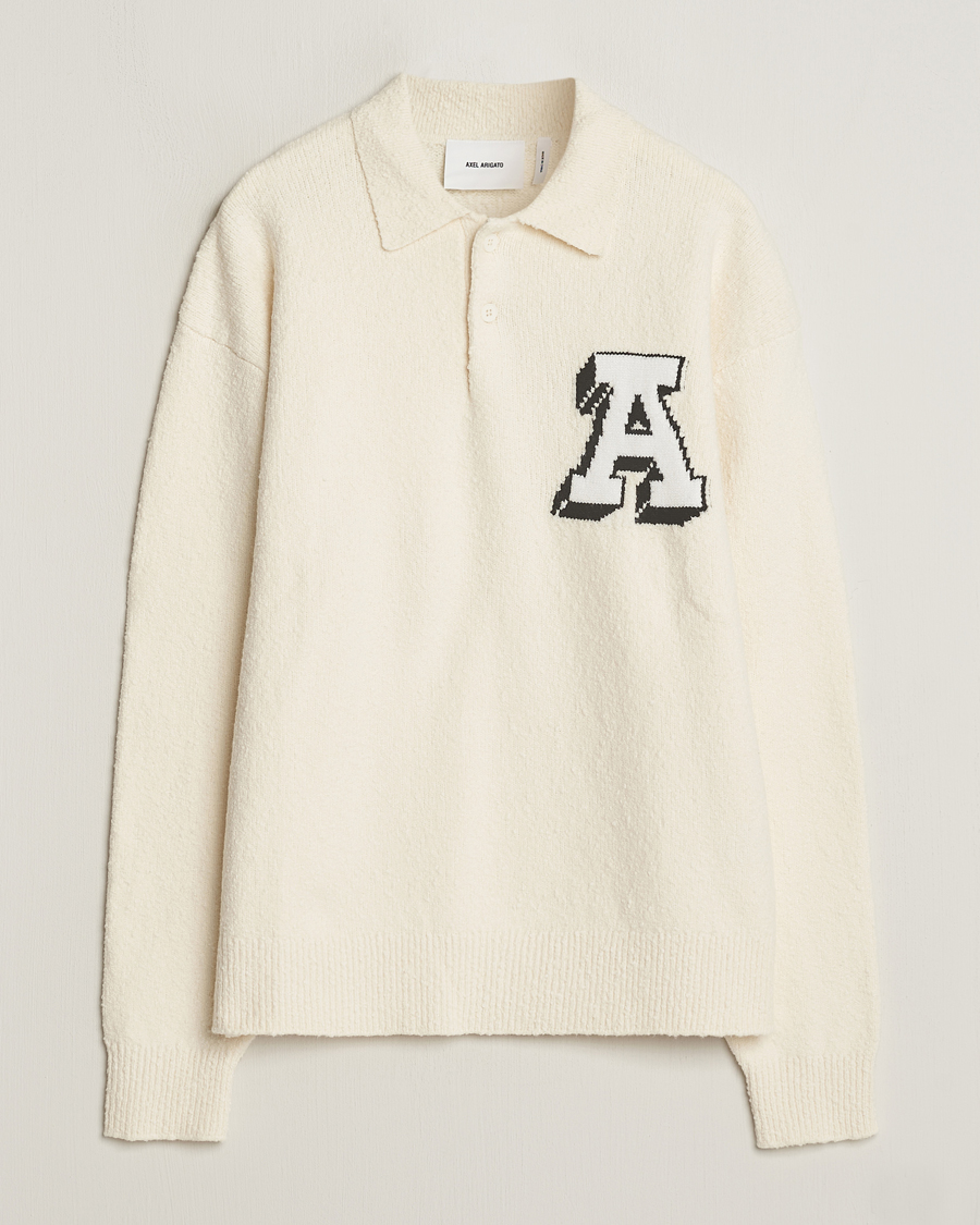 Homme | Pulls Et Tricots | Axel Arigato | Team Knitted Polo Off White