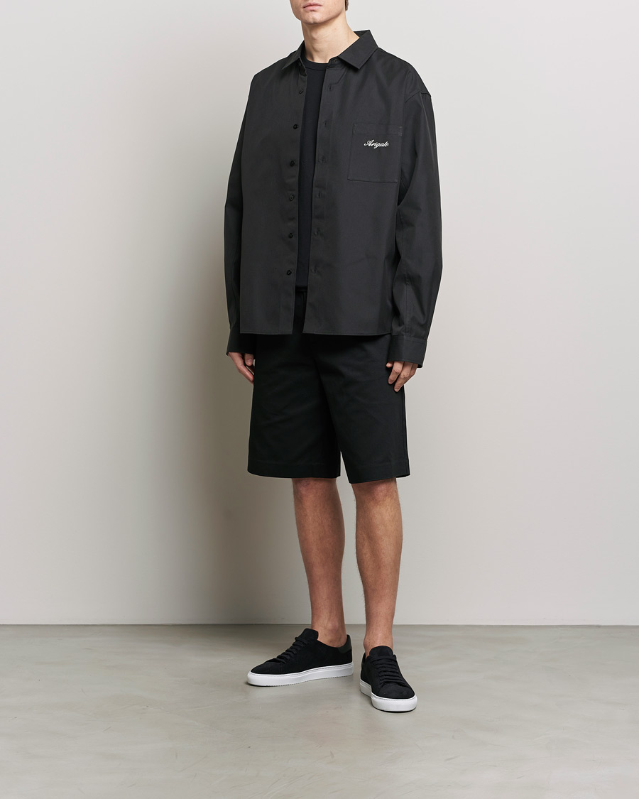 Homme | Manteaux Et Vestes | Axel Arigato | Flow Overshirt Black