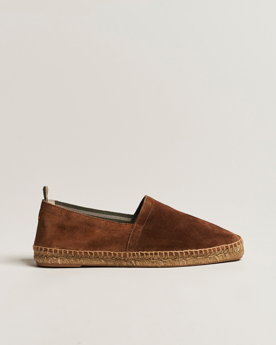 Homme | Castañer Pablo Casual Suede Espadrilles Cuero | Castañer | Pablo Casual Suede Espadrilles Cuero