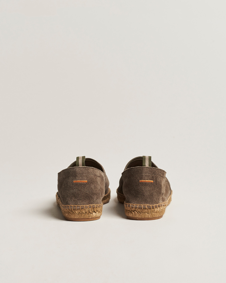 Homme | Espadrilles | Castañer | Pablo Casual Suede Espadrilles Topo