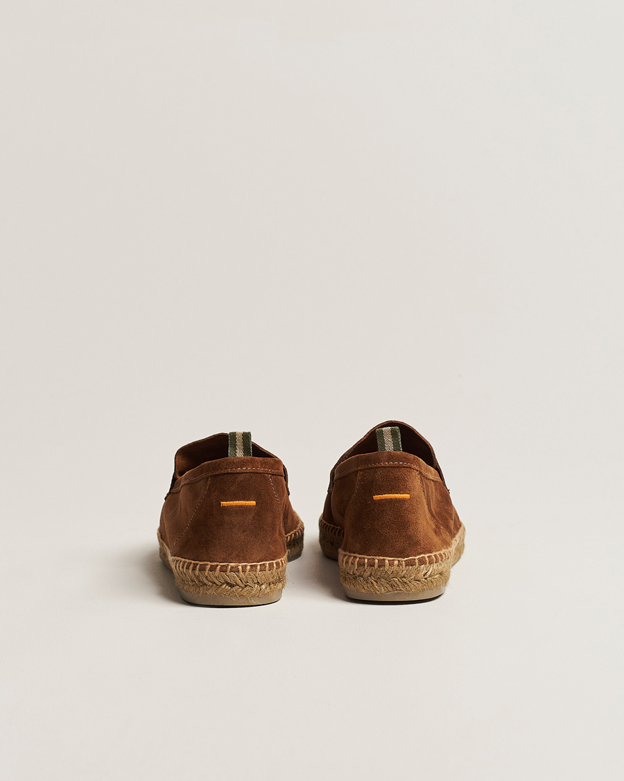 Homme | Espadrilles | Castañer | Nacho Casual Suede Loafers Cuero