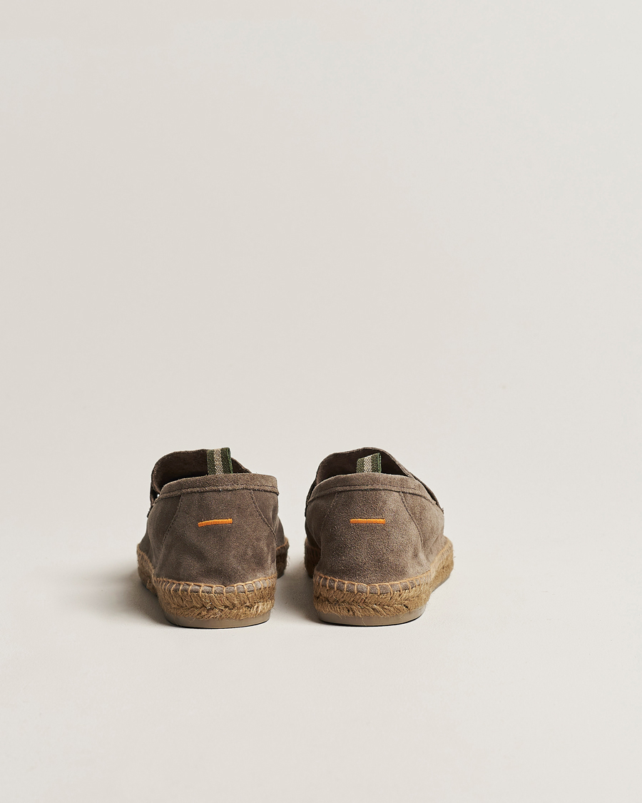 Homme | Espadrilles | Castañer | Nacho Casual Suede Loafers Topo