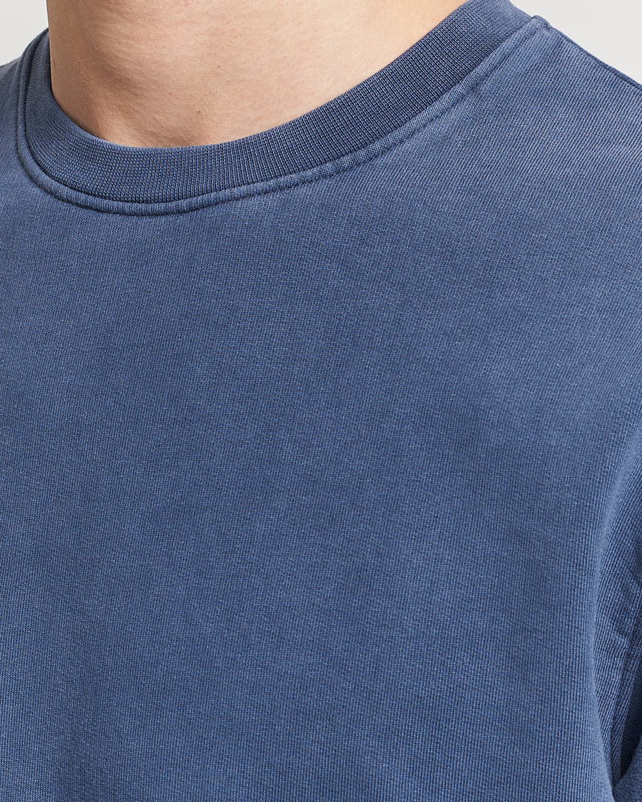Homme | Pulls Et Tricots | Colorful Standard | Classic Organic Crew Neck Sweat Neptune Blue