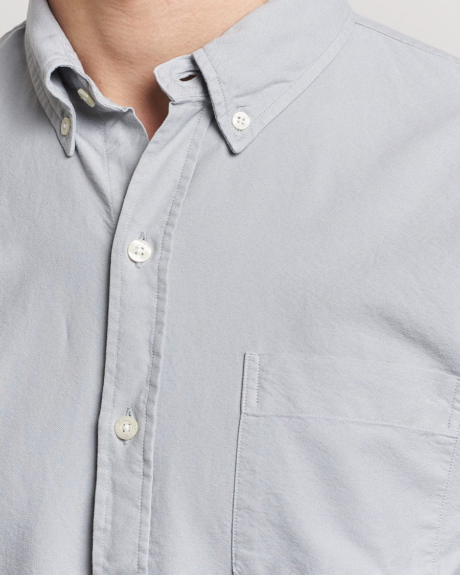 Homme | Chemises | Colorful Standard | Classic Organic Oxford Button Down Shirt Cloudy Grey