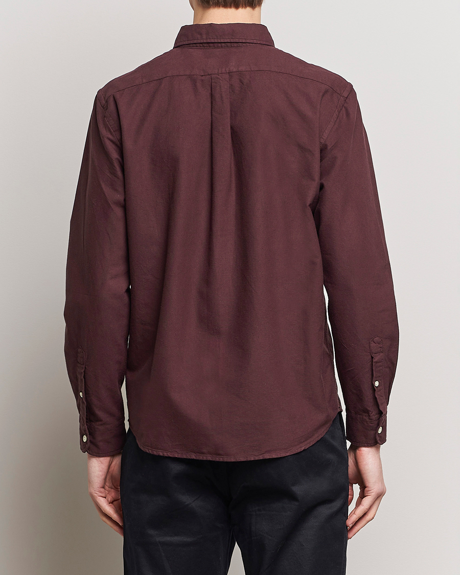 Homme | Chemises | Colorful Standard | Classic Organic Oxford Button Down Shirt Oxblood Red