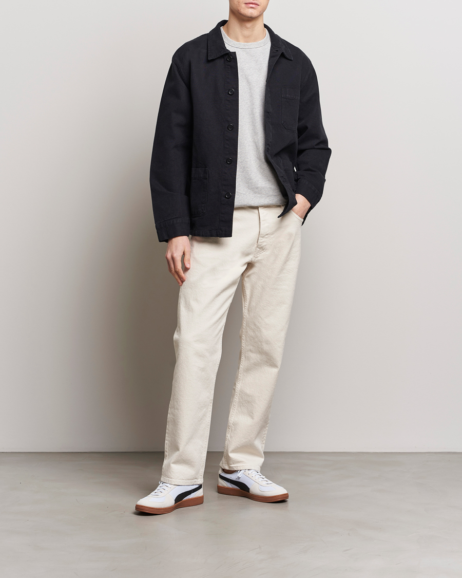 Homme | Chemises | Colorful Standard | Organic Workwear Jacket Deep Black
