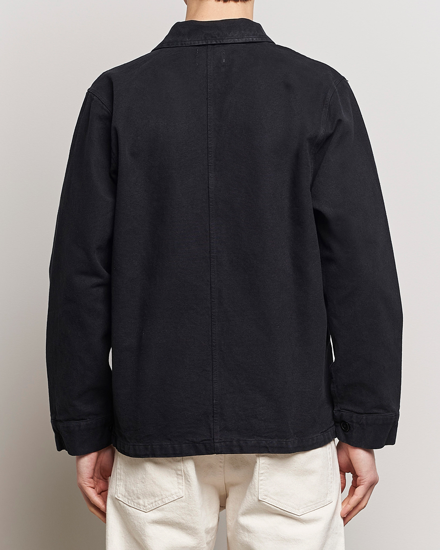 Homme | Chemises | Colorful Standard | Organic Workwear Jacket Deep Black
