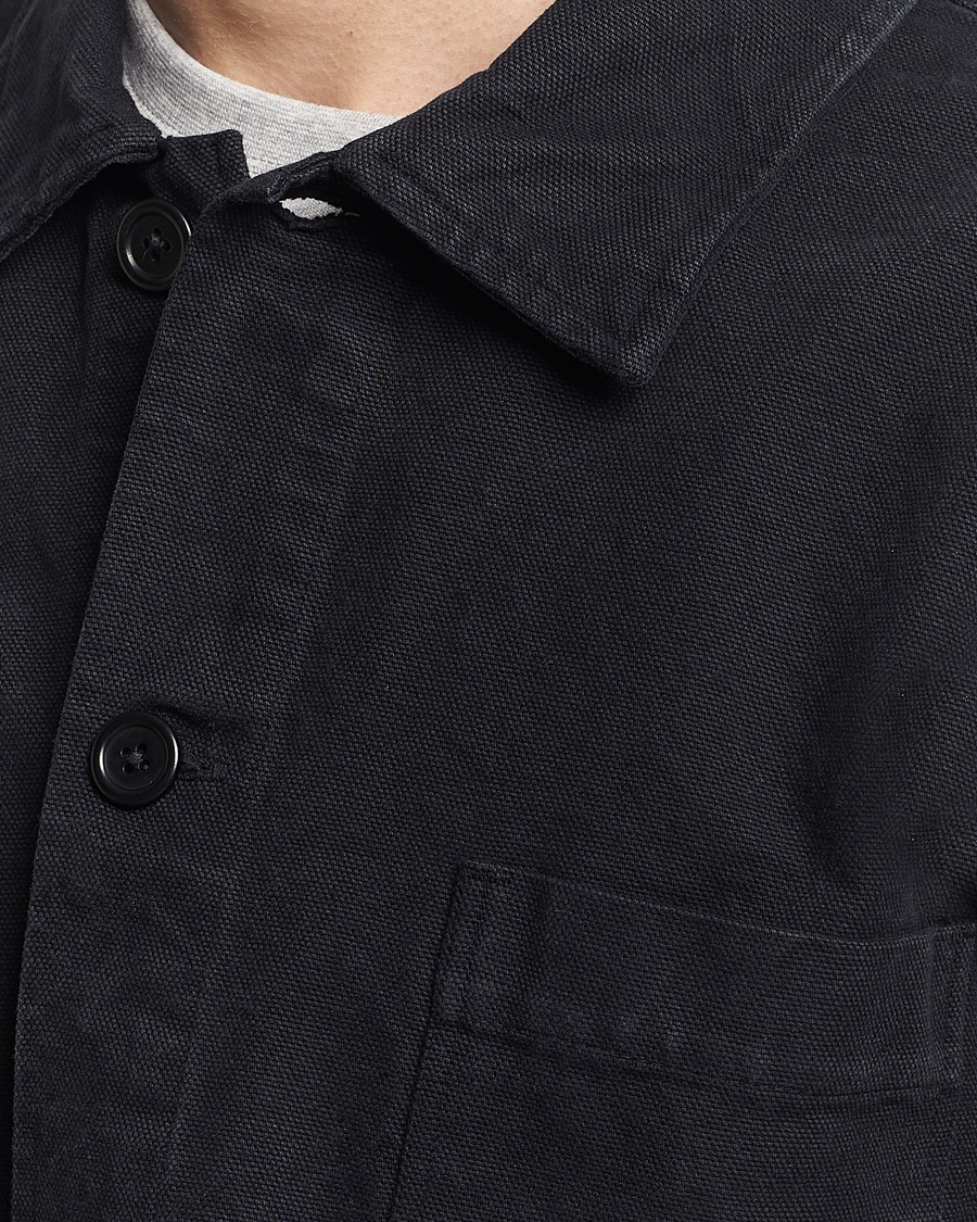 Homme | Chemises | Colorful Standard | Organic Workwear Jacket Deep Black