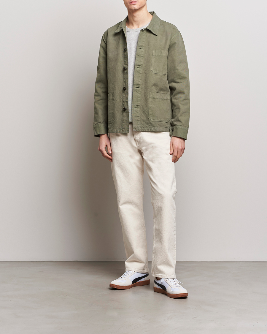 Homme | Chemises | Colorful Standard | Organic Workwear Jacket Dusty Olive