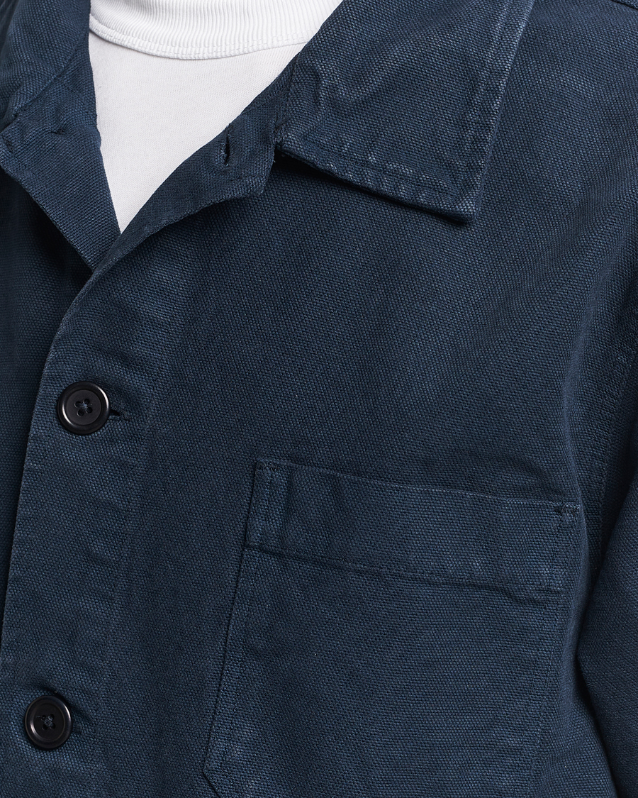 Homme | Chemises | Colorful Standard | Organic Workwear Jacket Navy Blue