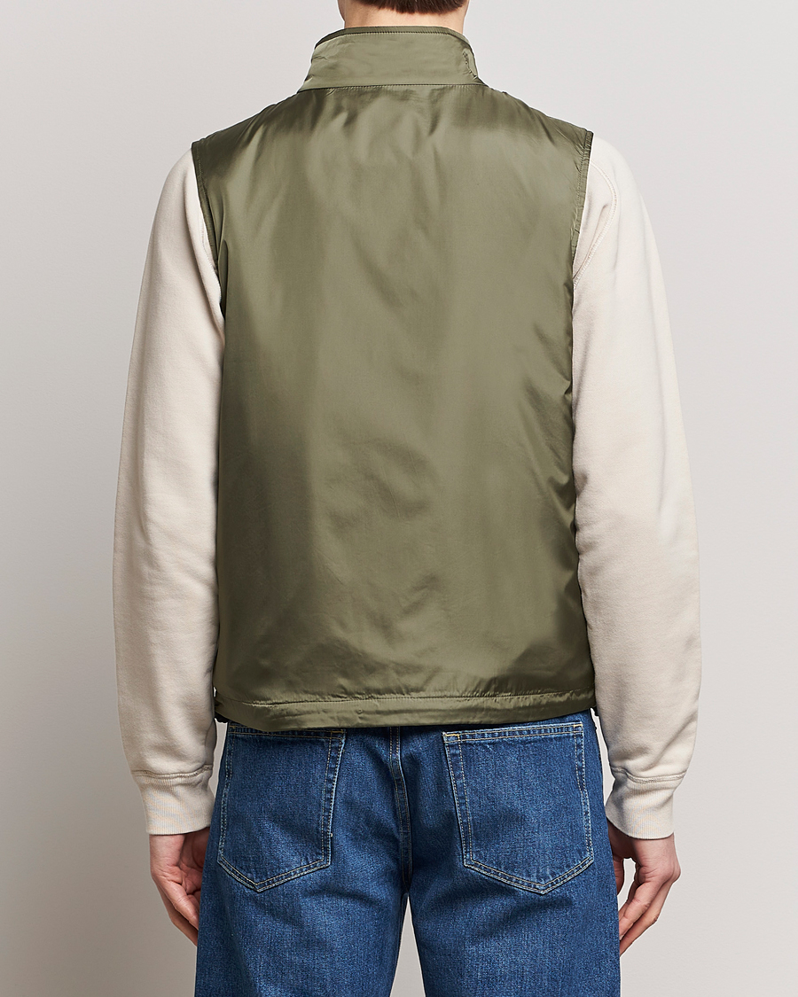 Homme | Manteaux Et Vestes | Aspesi | Vernes Nylon Gilet Sage