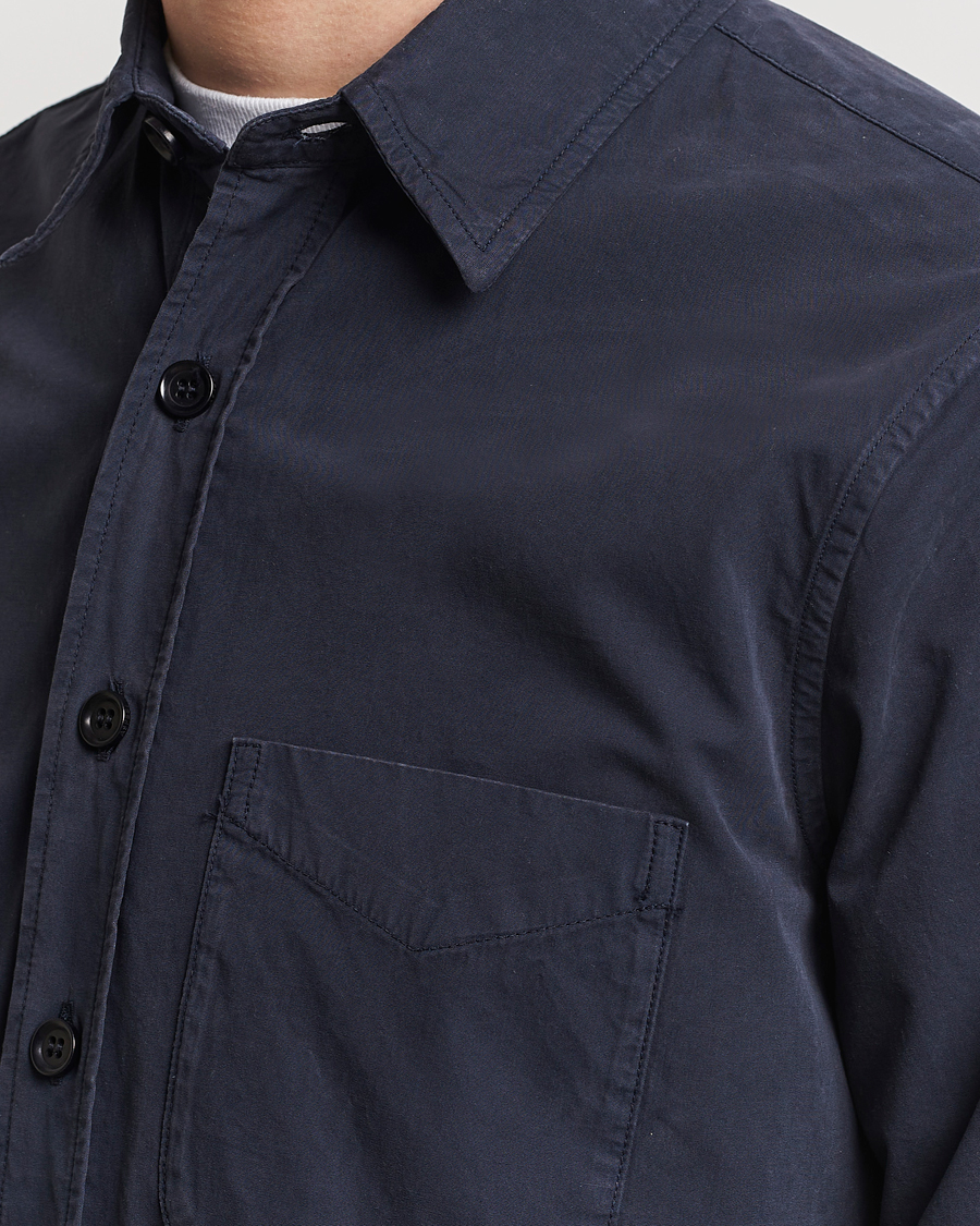 Homme | Manteaux Et Vestes | Aspesi | Utility Shirt Jacket Navy