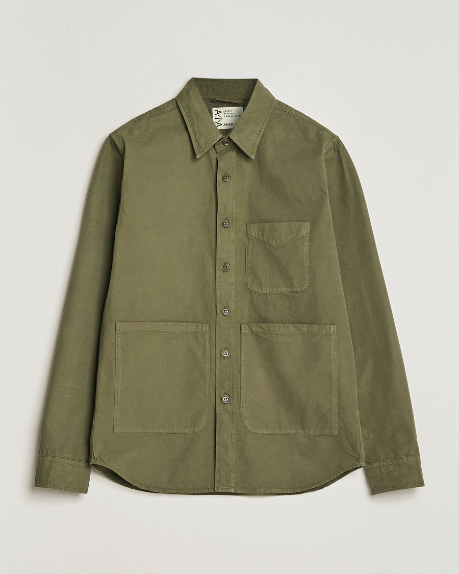 Homme | Manteaux Et Vestes | Aspesi | Utility Shirt Jacket Military