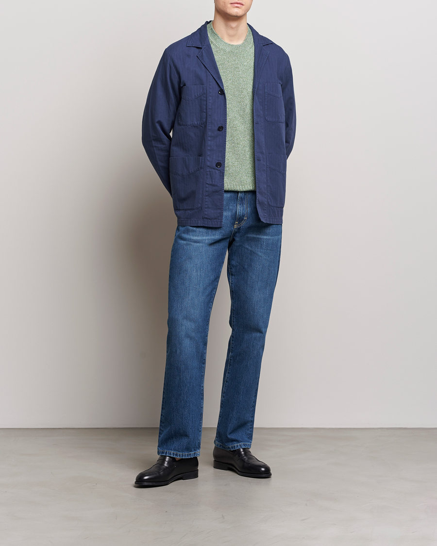 Homme | Manteaux Et Vestes | Aspesi | Fadango Shirt Jacket Navy