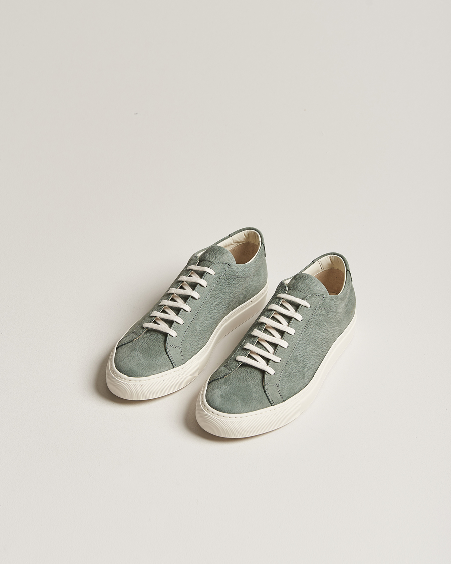 Homme | Common Projects | Common Projects | Original Achilles Pebbled Nubuck Sneaker Sage