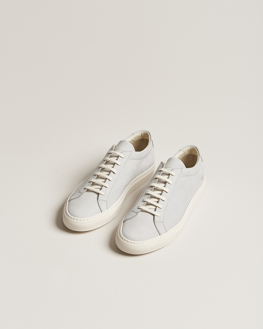 Homme | Common Projects | Common Projects | Original Achilles Pebbled Nubuck Sneaker Grey