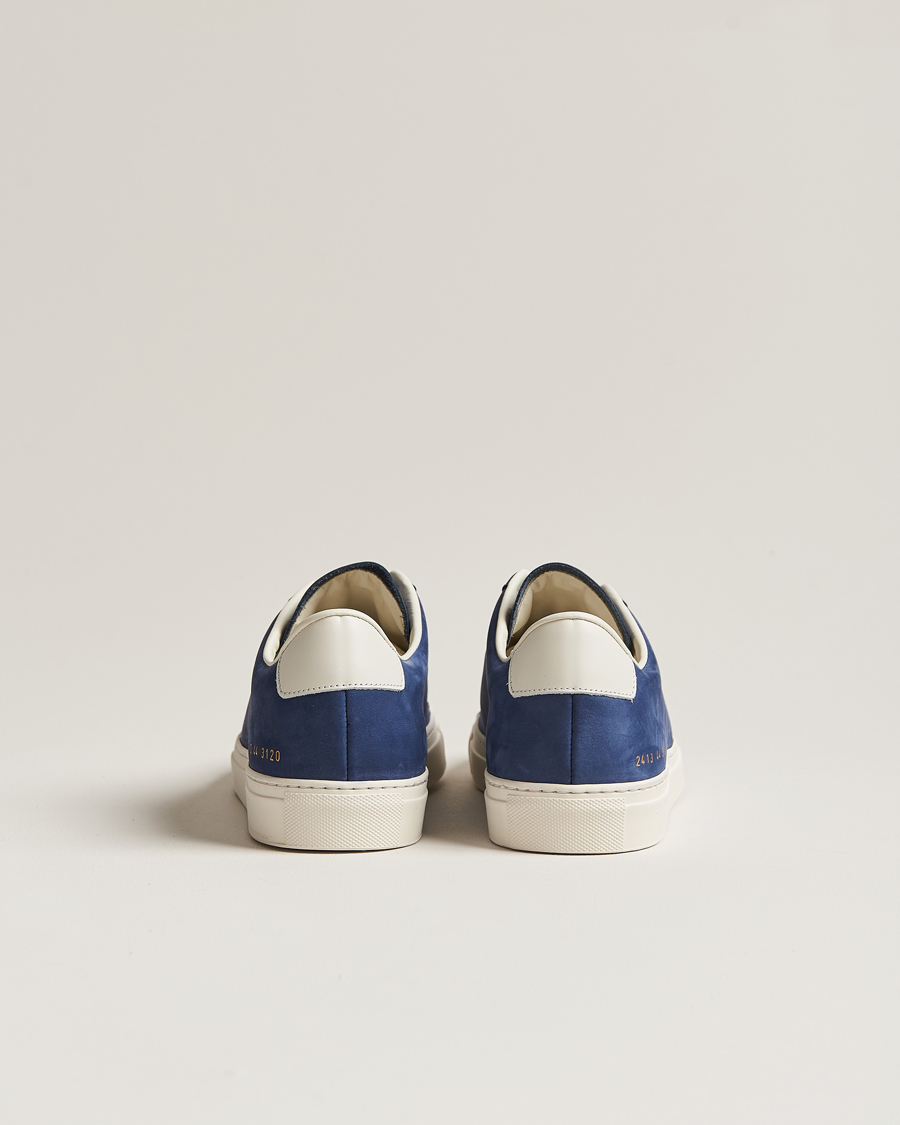 Homme | Common Projects Retro Pebbled Nappa Leather Sneaker Blue/White | Common Projects | Retro Pebbled Nappa Leather Sneaker Blue/White