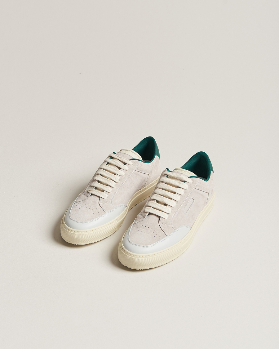 Homme |  | Common Projects | Tennis Pro Sneaker Off White/Green