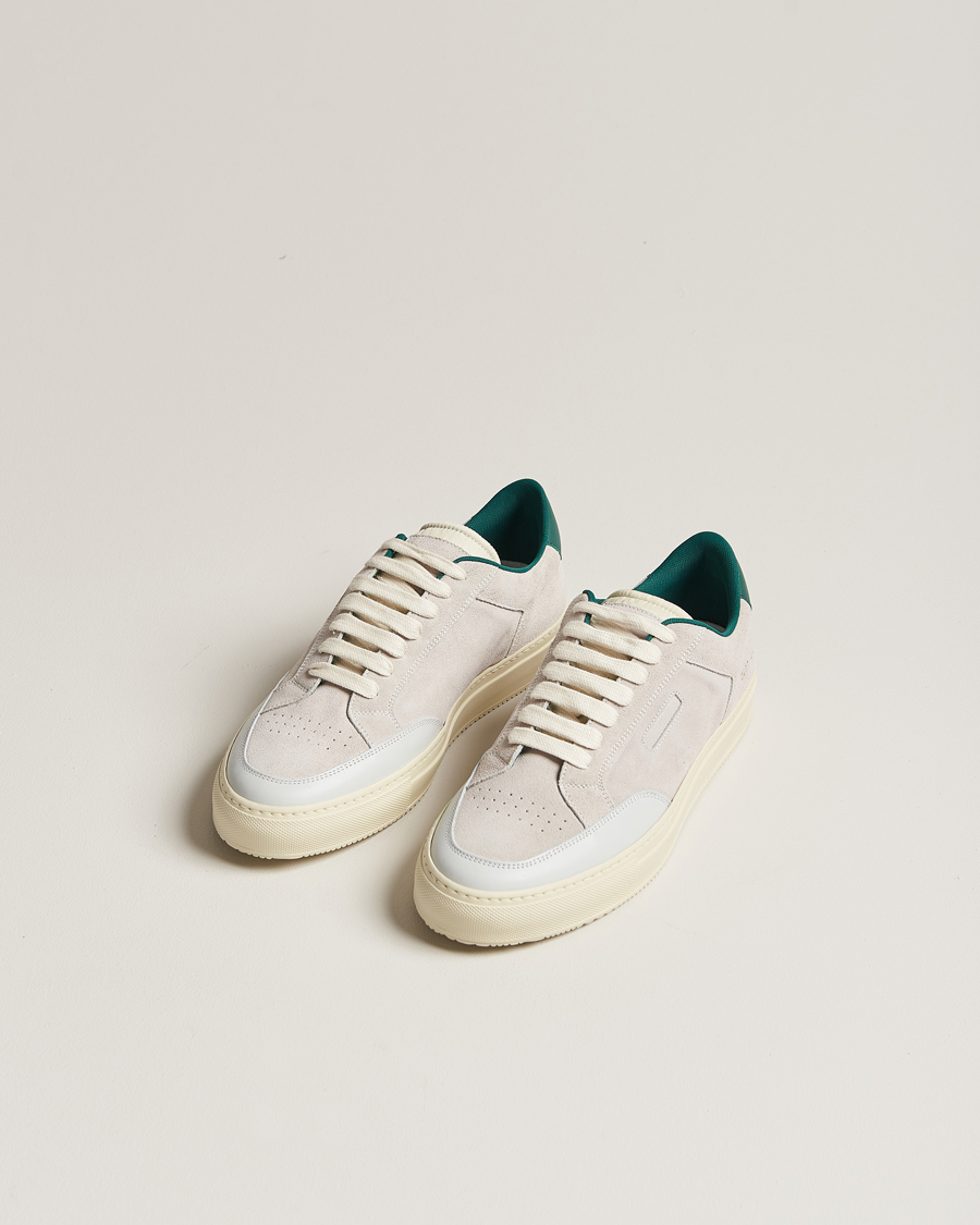 Homme | Common Projects Tennis Pro Sneaker Off White/Green | Common Projects | Tennis Pro Sneaker Off White/Green