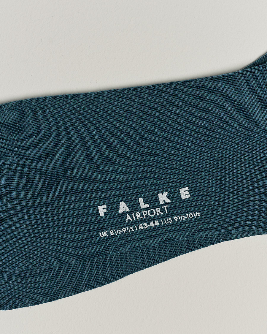 Homme | Chaussettes | Falke | Airport Socks Mulberry Green