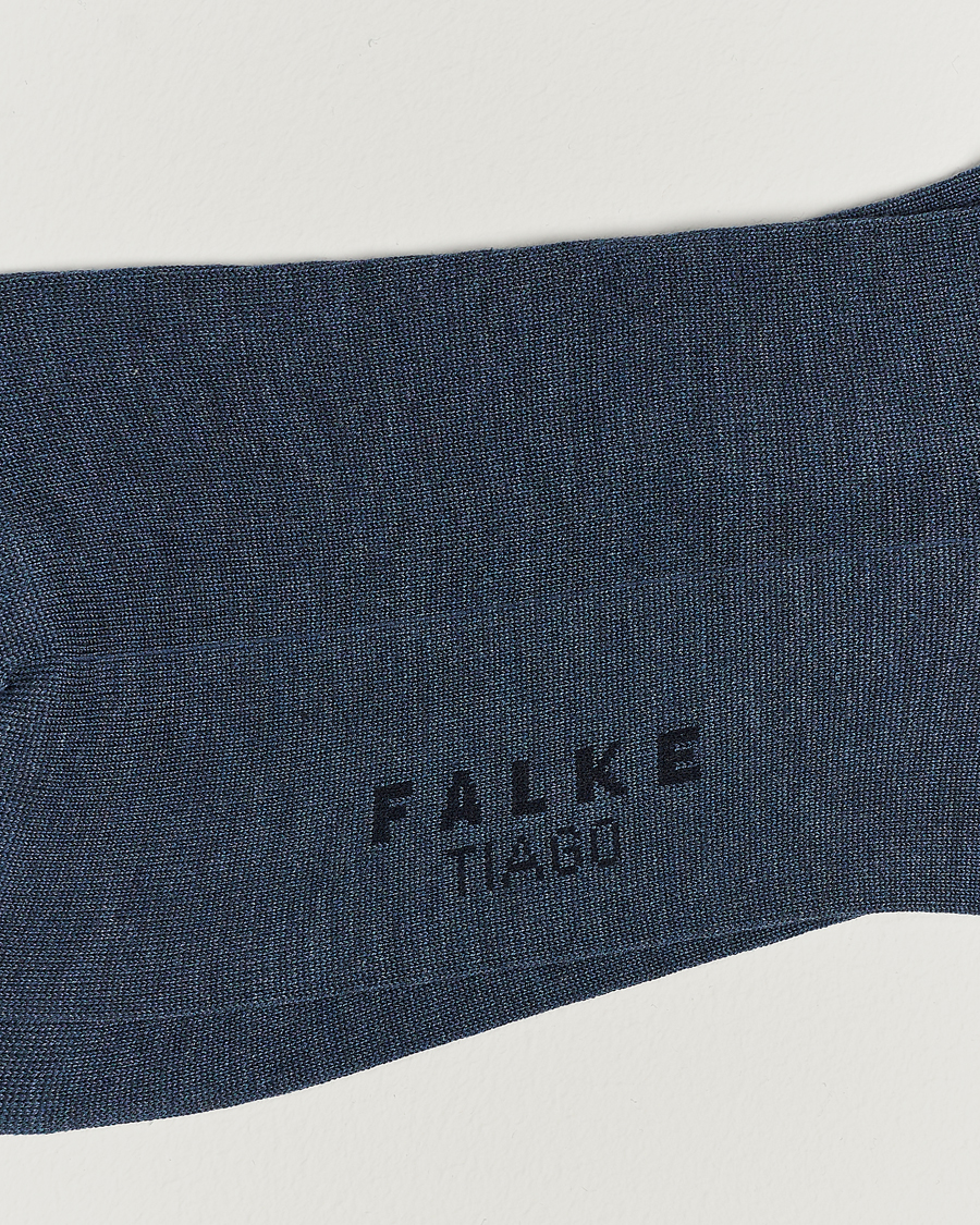 Men | Socks | Falke | Tiago Socks Denim Melange