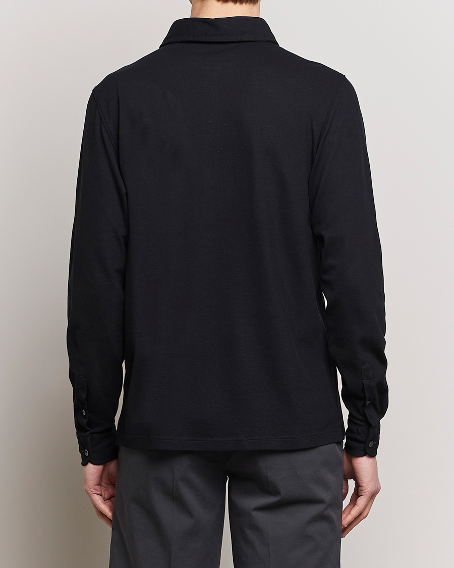 Homme | Chemises | Gran Sasso | Popover Shirt Black