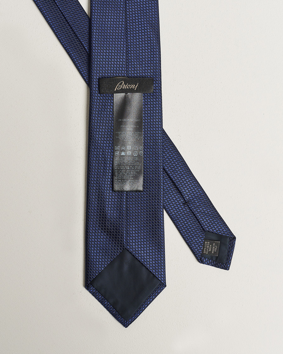 Homme | Brioni Structured Silk Tie Navy | Brioni | Structured Silk Tie Navy
