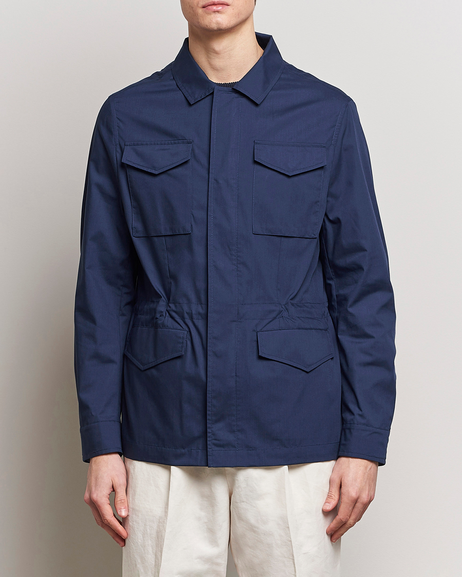 Homme | Vêtements | Brunello Cucinelli | Lightweight Field Jacket Navy