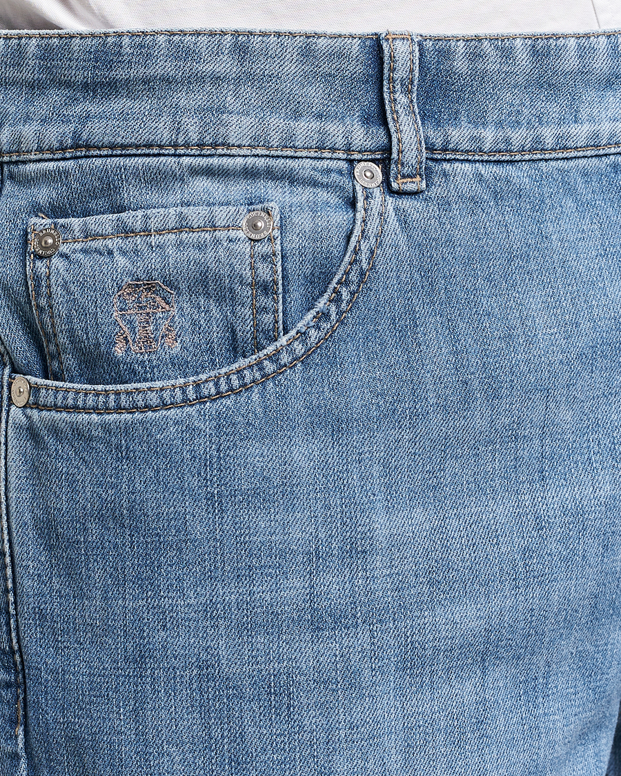 Homme | Jeans | Brunello Cucinelli | Traditional Fit Jeans Blue Wash