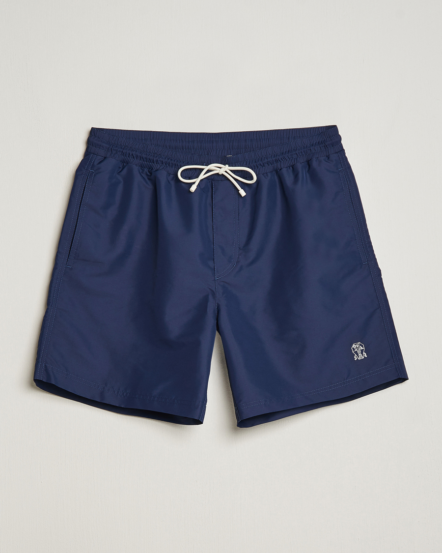 Homme | Maillots De Bain | Brunello Cucinelli | Nylon Swim Trunks Navy