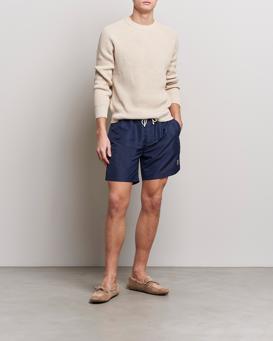 Homme | Maillots De Bain | Brunello Cucinelli | Nylon Swim Trunks Navy